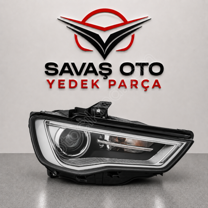 AUDI A3 FAR XENON MERCEKLI LEDLI SAĞ 2013 VE ÜZERİ / KAMPANYA