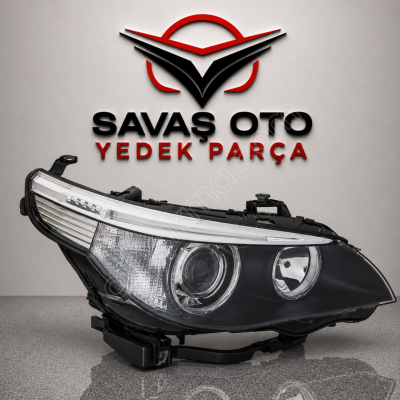 BMW 5 E60 ÖN FAR EL.MOTOR.XENON SAĞ  2003 2004 VE ÜZERİ TAİWAN