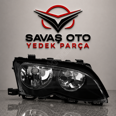 BMW 3 E46 ÖN FAR MOTORLU SİY. SOL 2001 2002 2003 2004 / TAİWAN