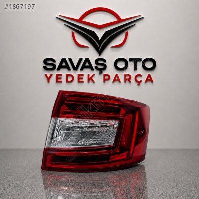 OCTAVİA ARKA STOP SDN LEDLİ SOL 2013 2014 VE ÜZERİ / TAİWAN