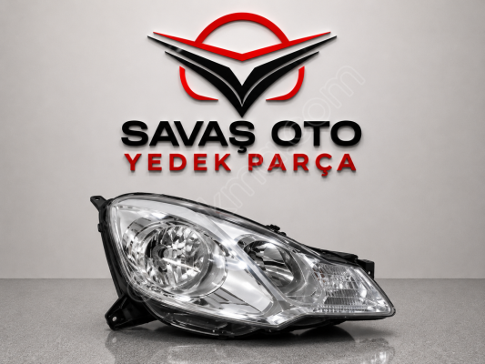 C3 ÖN FAR EL. MOTORLU KROM HB.  SOL 2009 VE ÜZERİ / TAİWAN