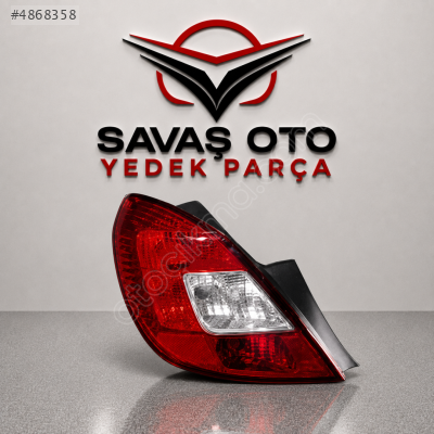 OPEL CORSA ARKA STOP 5 KAPI SAĞ 2006 VE ÜZERİ / TAİWAN