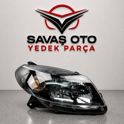 SANDERO STEPWAY ÖN FAR KABLOLU SİYAH SAĞ  2008 VE ÜZERİ/TAİWAN