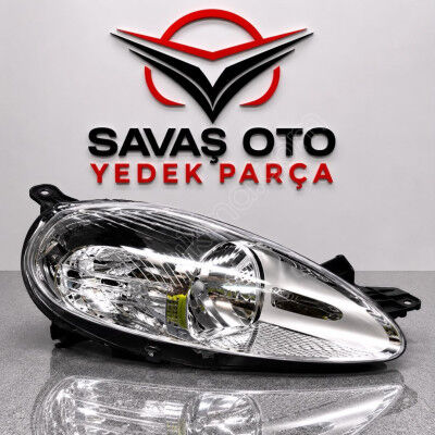 GRANDE PUNTO ÖN FAR MOTORLU KROM SOL 2006 2007 2008 / TAİWAN
