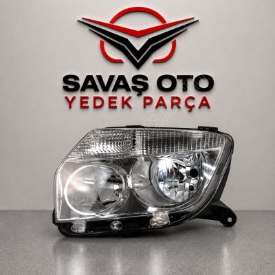 DUSTER SİYAH FAR SOL 2010 2011 2012 2013 / KAMPANYA