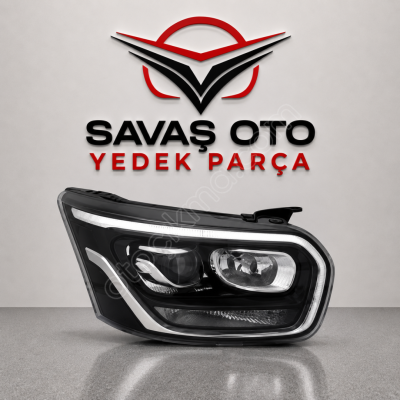 TRANSİT ÖN FAR MOTORLU MERC.LEDLİ SAĞ 2019 VE ÜZERİ / TAİWAN