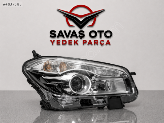 Nıssan Qashqai Ön Far El.motorlu Sağ 2007 Ve Üzeri / Taiwan