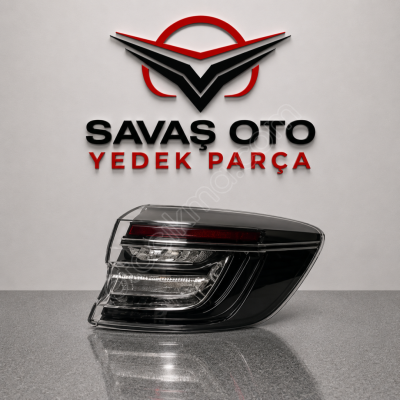 CLIO V FAZ 2 DIŞ LEDLİ SİYAH CİZGİLİ STOP SAĞ  2024 VE ÜZERİ