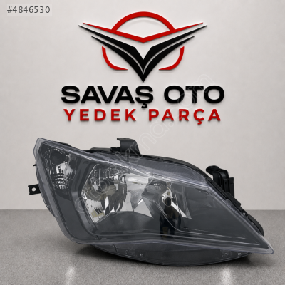 SEAT IBIZA ÖN FAR EL.ÇİFT REFL.SİYAH  SOL 2012 VE ÜZERİ/TAİWAN