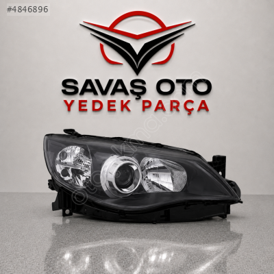 IMPREZA ÖN FAR EL.MOTOR.SİYAH SAĞ  2008 2009 2010 2011 TAİWAN