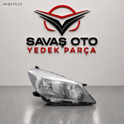 TOYOTA YARİS ÖN FAR EL.MOTOR.KROM  SOL 2011 VE ÜZAERİ / TAİWAN