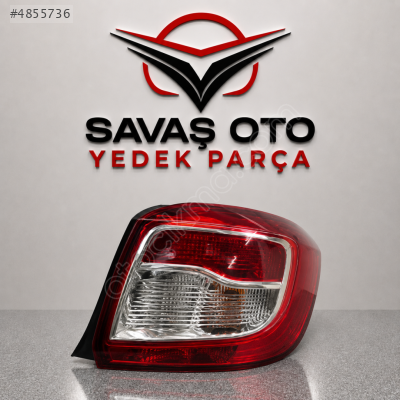 DACIA SANDERO ARKA STOP KIRMIZI SOL 2012 VE ÜZERİ / TAİWAN