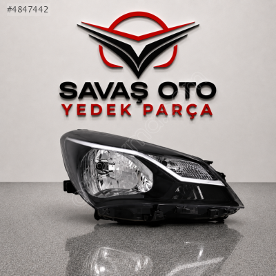 TOYOTA YARIS ÖN FAR EL.MOT. SAĞ  2017 2018 2019 2020 / TAİWAN
