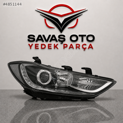 ELANTRA ÖN FAR EL.MOT. GÜND.LEDLİ  SOL 2015 VE ÜZERİ / TAİWAN