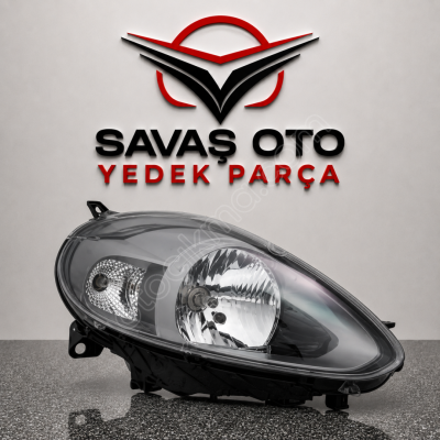 FIAT PUNTO EVO ÖN FAR MOTORLU GRİ  SOL 2010 2011 2012 / TAİWAN