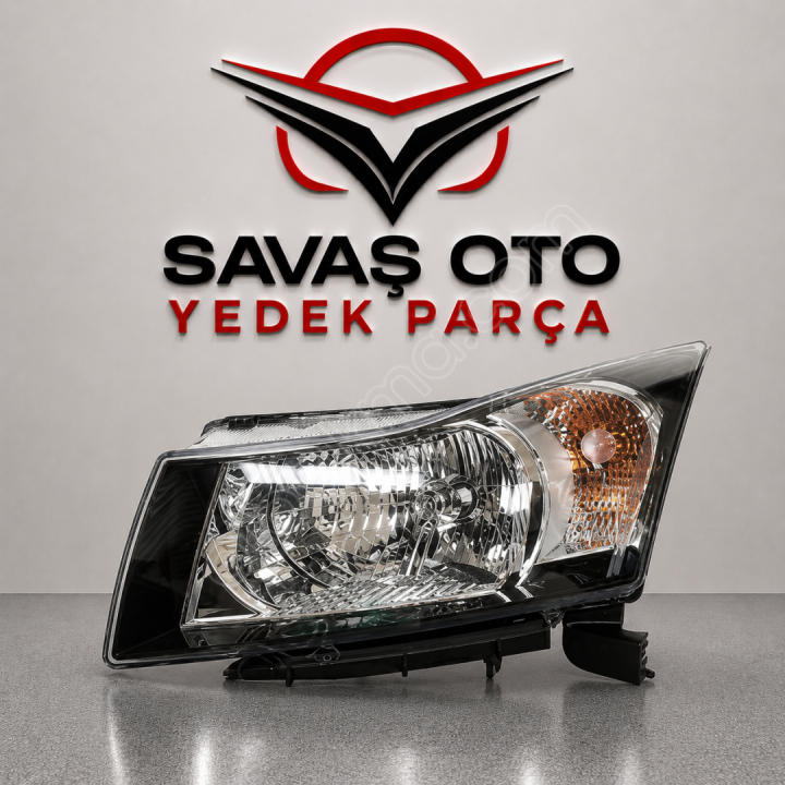 CRUZE ELEKTRIKLI SIYAH FAR SAĞ 2009 2010 VE ÜZERİ